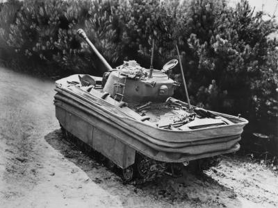 M4 Sherman DD tank Firestone Tire Company