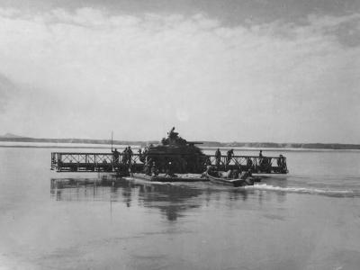 M4 Sherman Meiktila Burma Irrawady River February 1945