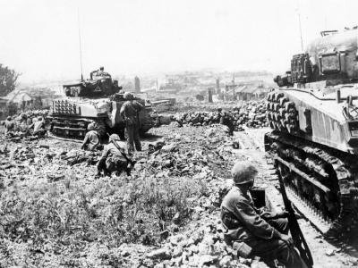 M4 Sherman tank Pacific