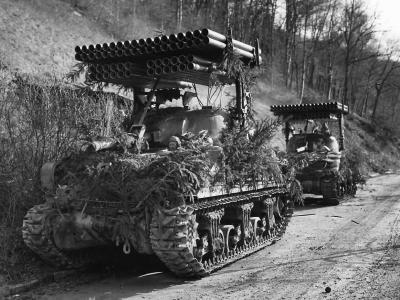 Rocket launcher T34 Calliope 80th Division