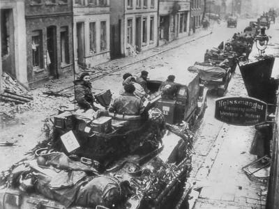 Sherman Firefly British Army Operation Plunder Wesel Germany 12 March 1945