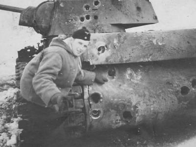 KV1 holes in the turret and rear armor