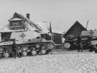 Tank KV-1 with F-32 gun