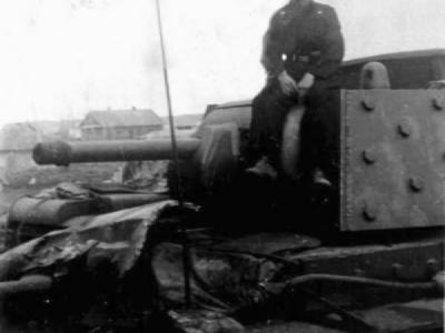 German KV-1E tank