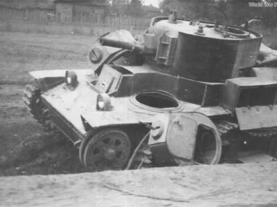 Destroyed T-28E