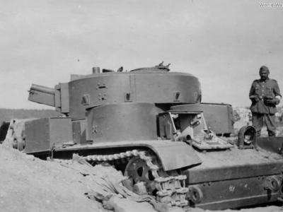 Early T-28 Alitus Lithuania 1941