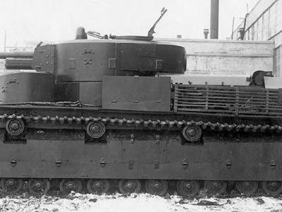 T-28 armed with F-34 gun Plant 92 October 1939