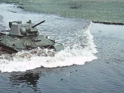 T-34 tank color photo 5