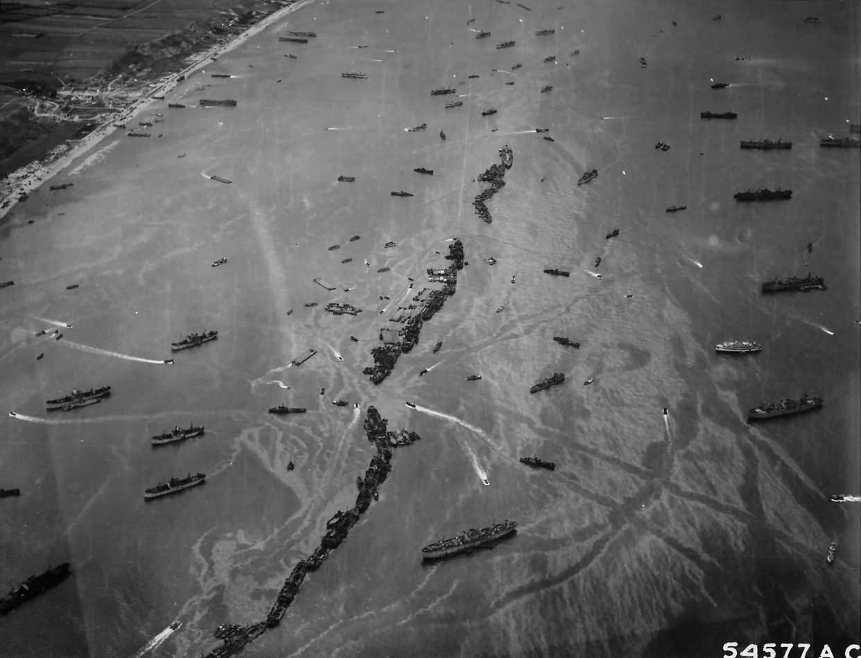 American Liberty Ships Scuttled off D-Day’s Omaha Beach