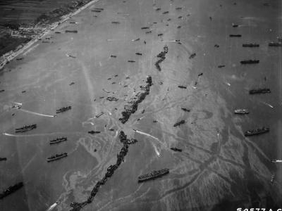American Liberty Ships Scuttled off D-Day’s Omaha Beach