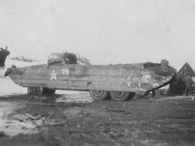 DUKW Duck On Omaha Beach D-Day Normandy 1944