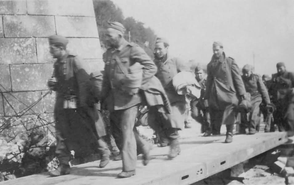 German Prisoners Pow Omaha Beach D-Day 1944 Normandy