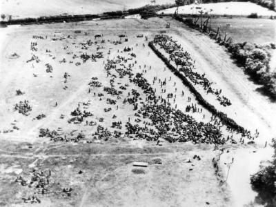 German Prisoners from Cherbourg 1944