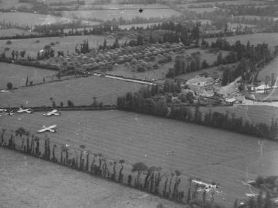 Gliders Near Cherbourg France D-Day Normandy 6 June 1944