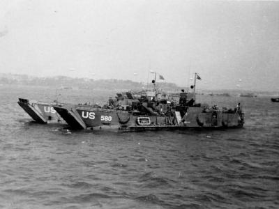 Landing Craft Tank LCT(6)-580 Normandy June 1944