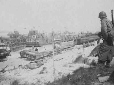 Omaha Beach Wrecks D-Day 1944 Normandy