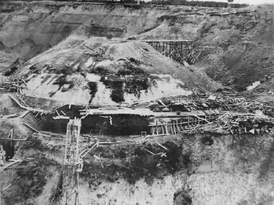 Ruins of German Underground Installations at Pas De Calais Normandy 1944