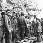 US 3rd Battalion 16th Infantry Regiment 1st Division on Omaha Beach near Colleville sur Mer D-Day