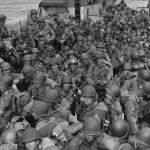 US Army GI’s On LCI Landing Craft For D-Day Invasion Normandy June 1944