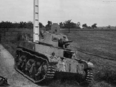 Abandoned Renault ACG-1, Belgium 1940