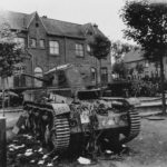 Light cavalry tank AMR 35 87408 in Furnes 1940