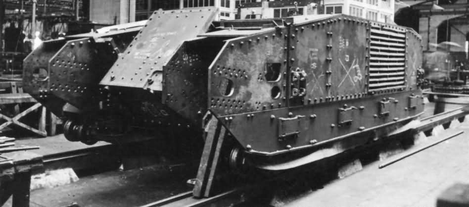 Char B1 bis assembly