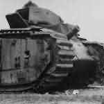 B1 bis tank number 440 of the 46th BCC named CHEF D’ESCADRON BOSSUT