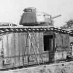 Char B1 bis tank 257 named BOURRASQUE of 15th BCC