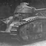 French Char B1 bis tank number 246 of the 8th BCC named Temeraire 2
