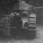 French Char B1 bis tank number 246 of the 8th BCC named Temeraire