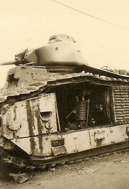 French Char B1 bis tank