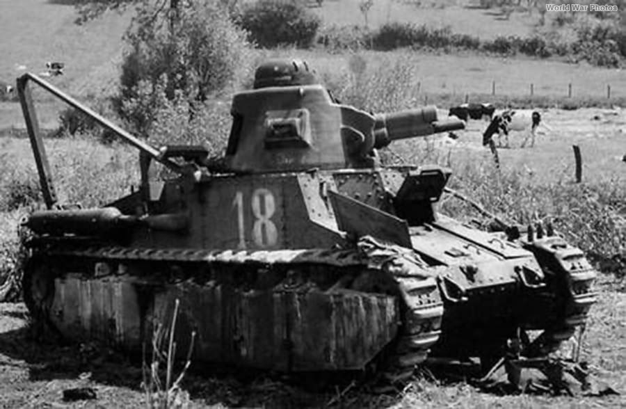 Renault Char D1 coded 18