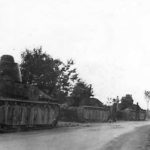 A column of Char D1 tanks