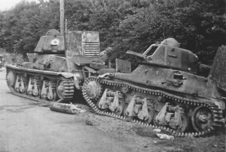Hotchkiss H39 tanks