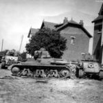 H39 tanks in Avesnes-sur-Helpe 1940