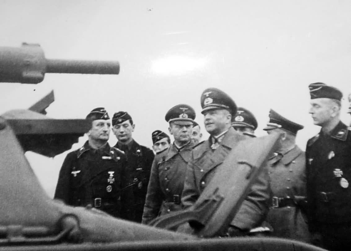 Field Marshal Walther von Brauchitsch and Somua S35 1941 2