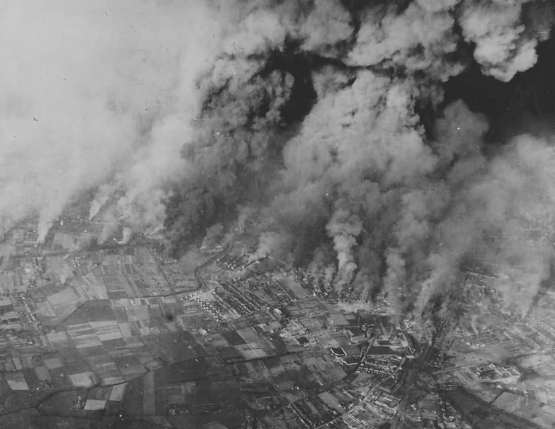 RAF Bomb Bocholt 22 March 1945