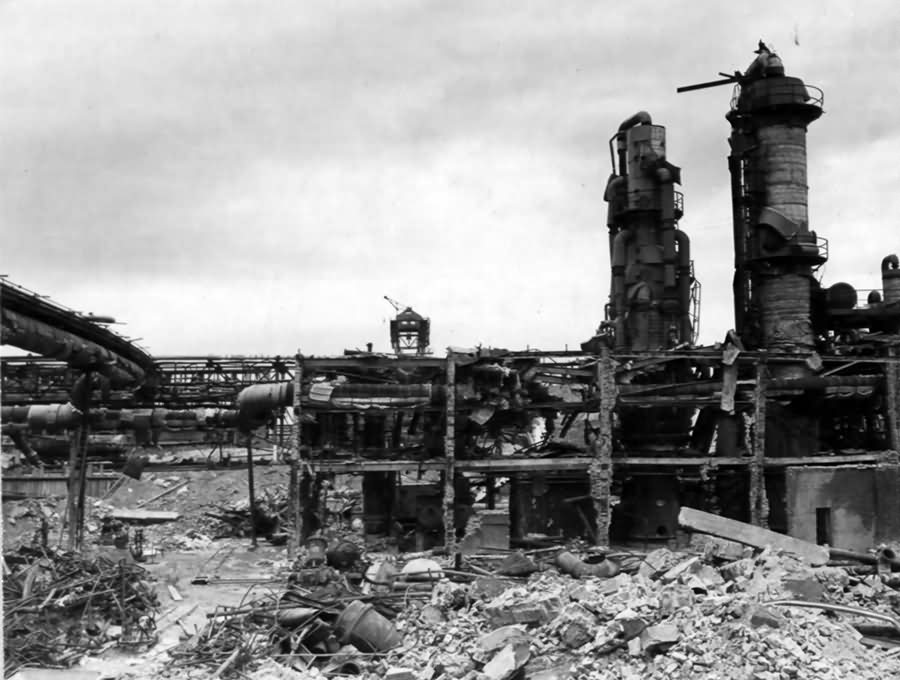 Ruins Of The Synthetic Rubber Plant Of IG Farbenindustrie At Ludwigshafen