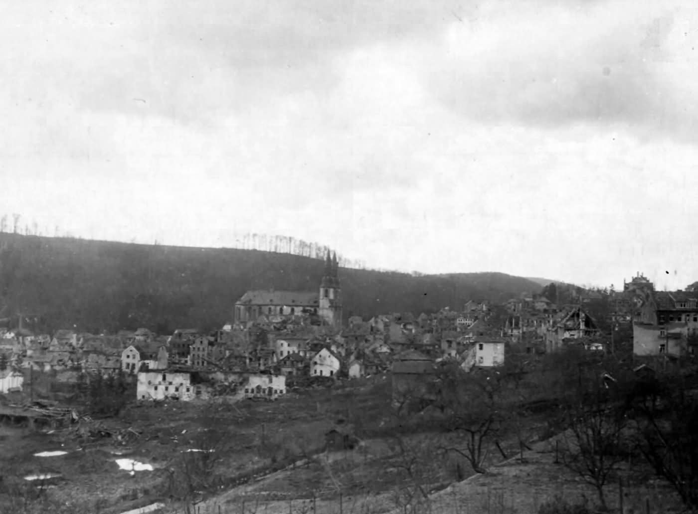 View Of Prüm 1945