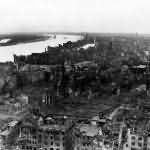 A panoramic view of the city of Köln (Cologne) 1945