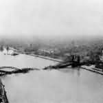 Bombed Hohenzollern Bridge Köln (Cologne)