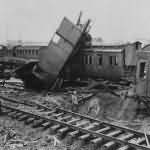 Bombed Railroad Yard Near Köln