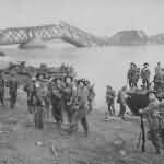 Commandos and Cheshire Regiment Cross The Rhine In LVT Buffaloes 1945
