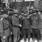 General 69th Division and Soviet 58th Link At Elbe River 1945 Torgau