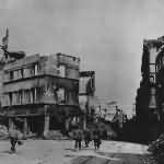 Ruins of Koblenz Kaffee Kaisers 1945 Lohrstrasse Fischel strasse