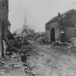 US Army troops of the 104th Divison Duren Merken Paulstrasse St. Peter 18 12 1944