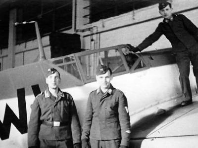 Bf109 E code DB+WI WNr.1432 of II./JG 27 based at Magdeburg-Ost in the 1940
