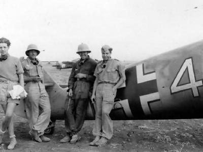 Bf109 F-4 „yellow 4” of the 9./JG 53
