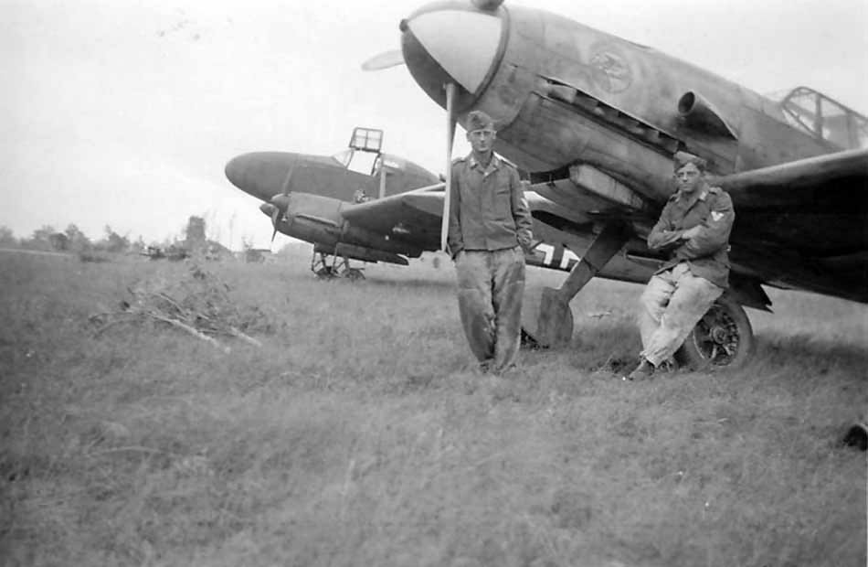 Bf 109 F and FW 58 of 9/JG 51 1941 Eastern front 2