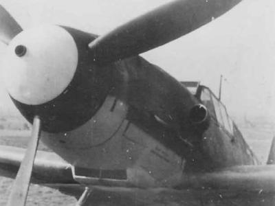 Bf 109 F of 1/JG 106 in Frankfurt Eschborn 1943